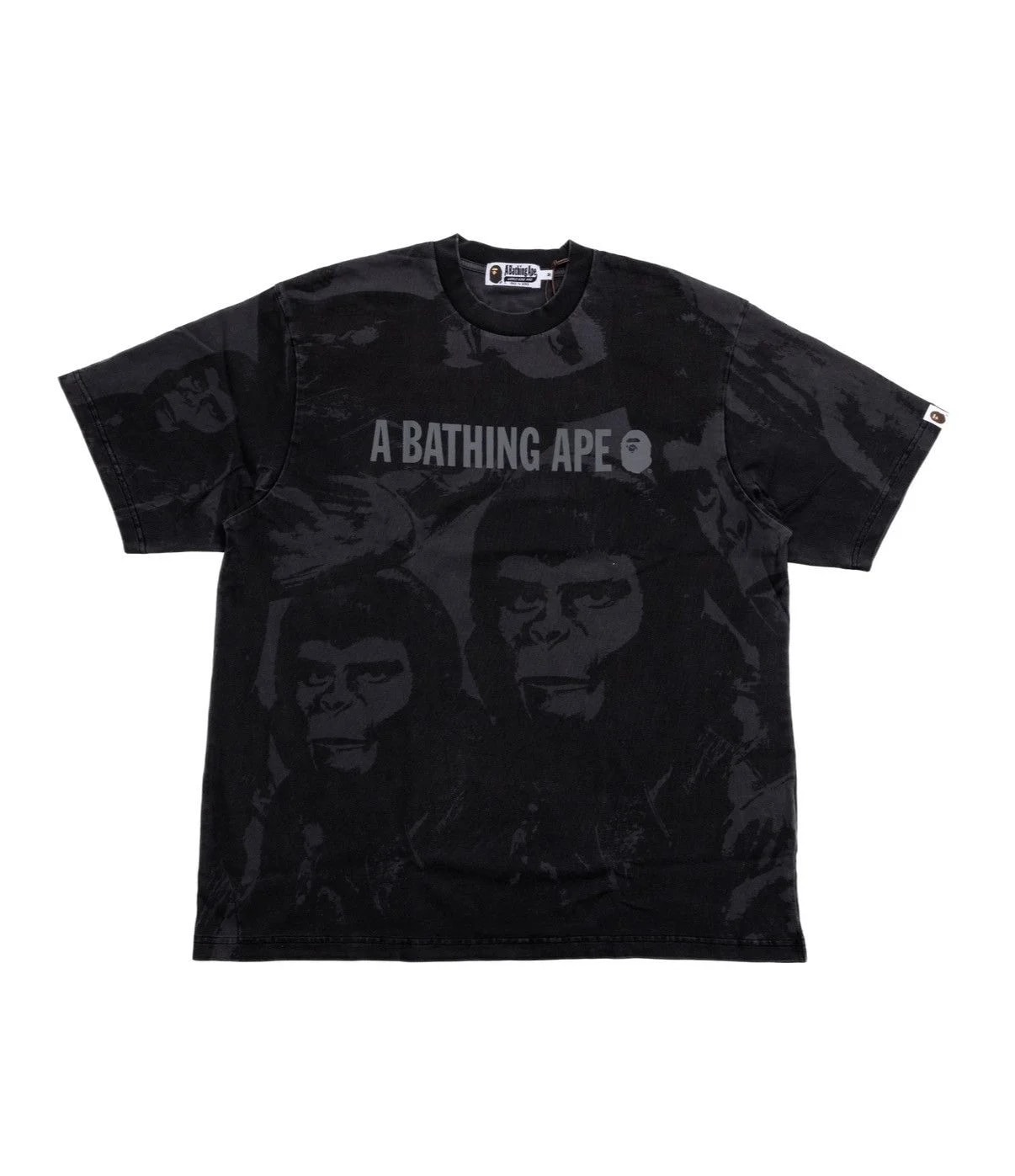 A Bathing Ape — A Bathing Ape Overall Garment Dyed T-Shirt — streetwear — resale