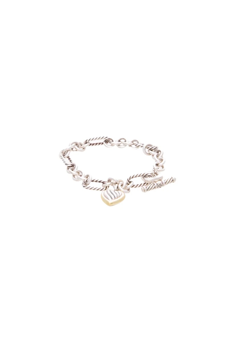 David Yurman — Classic Cable Heart Charm — Jewelry — resale