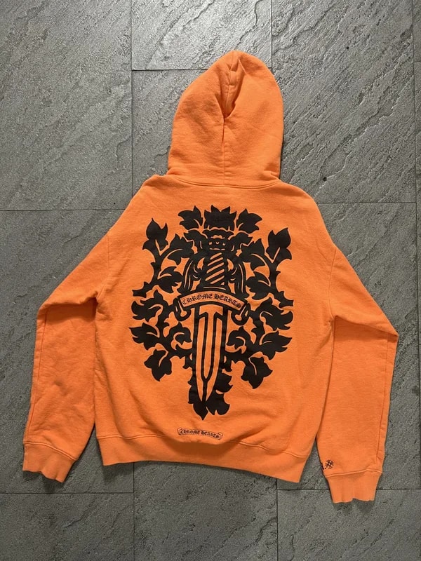 Chrome Hearts — Hearts Dagger Crest Hoodie USA — streetwear — resale