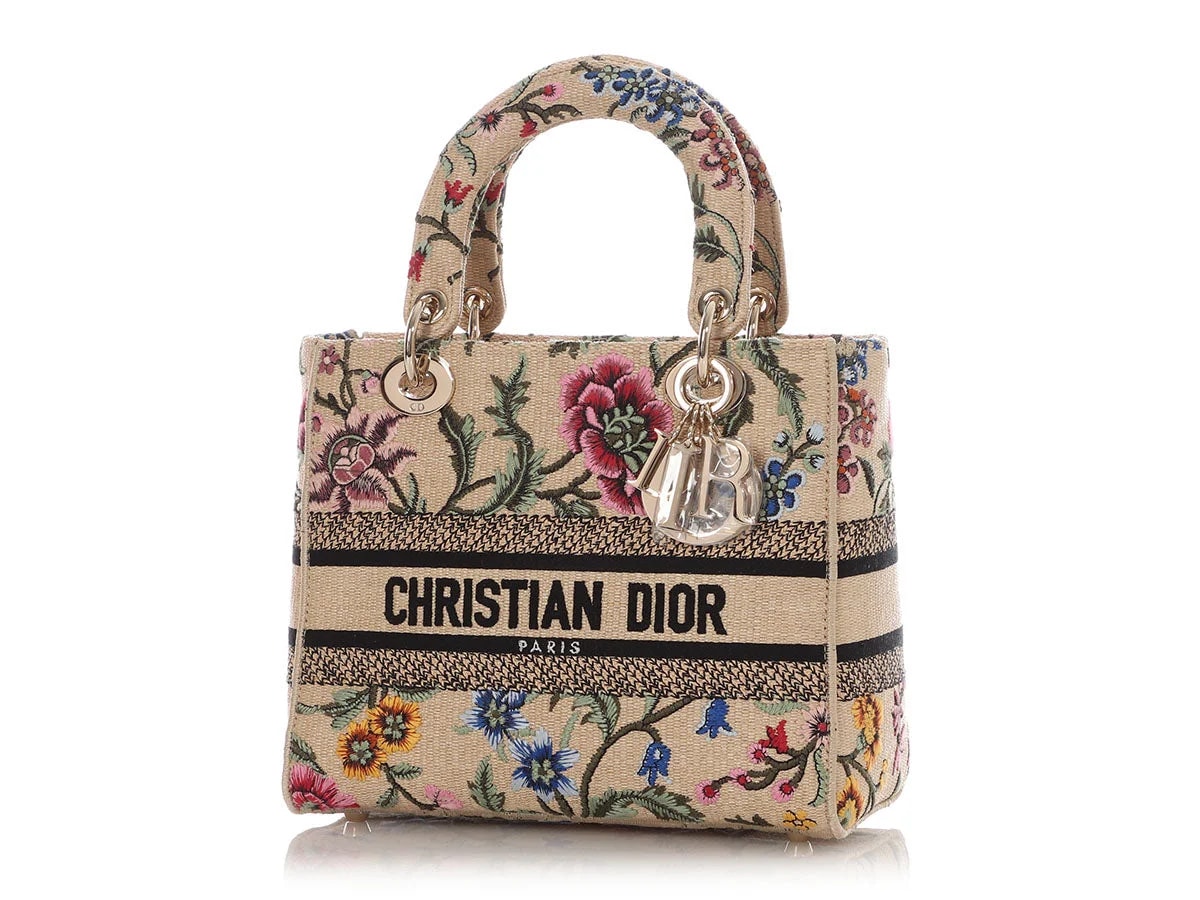 Dior Medium Floral Lady D-Lite 3