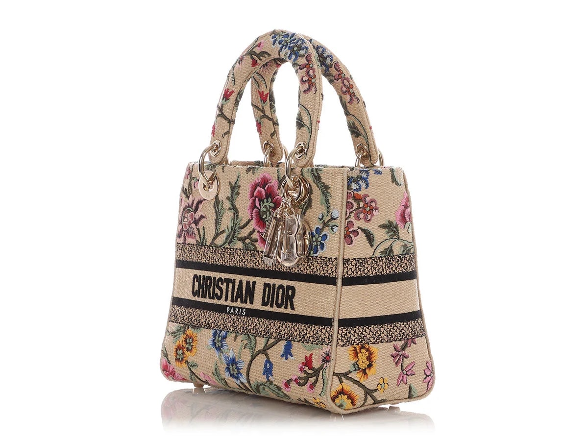 Dior Medium Floral Lady D-Lite 4