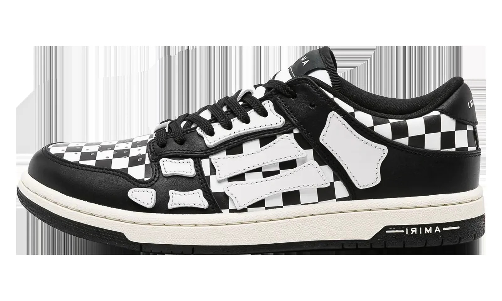 Amiri — Checkered Skeleton Low Top Wmns " / " AWFOSR1021 099 — Sneaker — resale