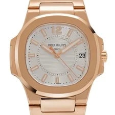 Patek Philippe Nautilus 7011/1R-001 '' Rose Gold Silver Dial (2010) 4