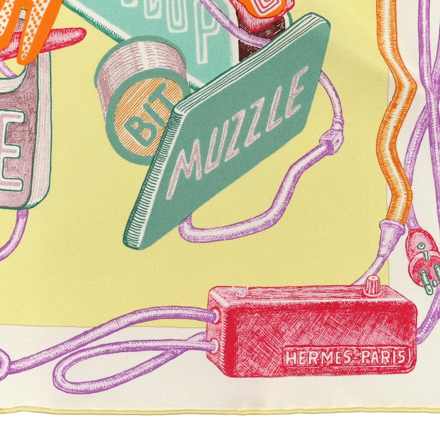 Chevaloscope Neon Scarf 45 Soufre 2