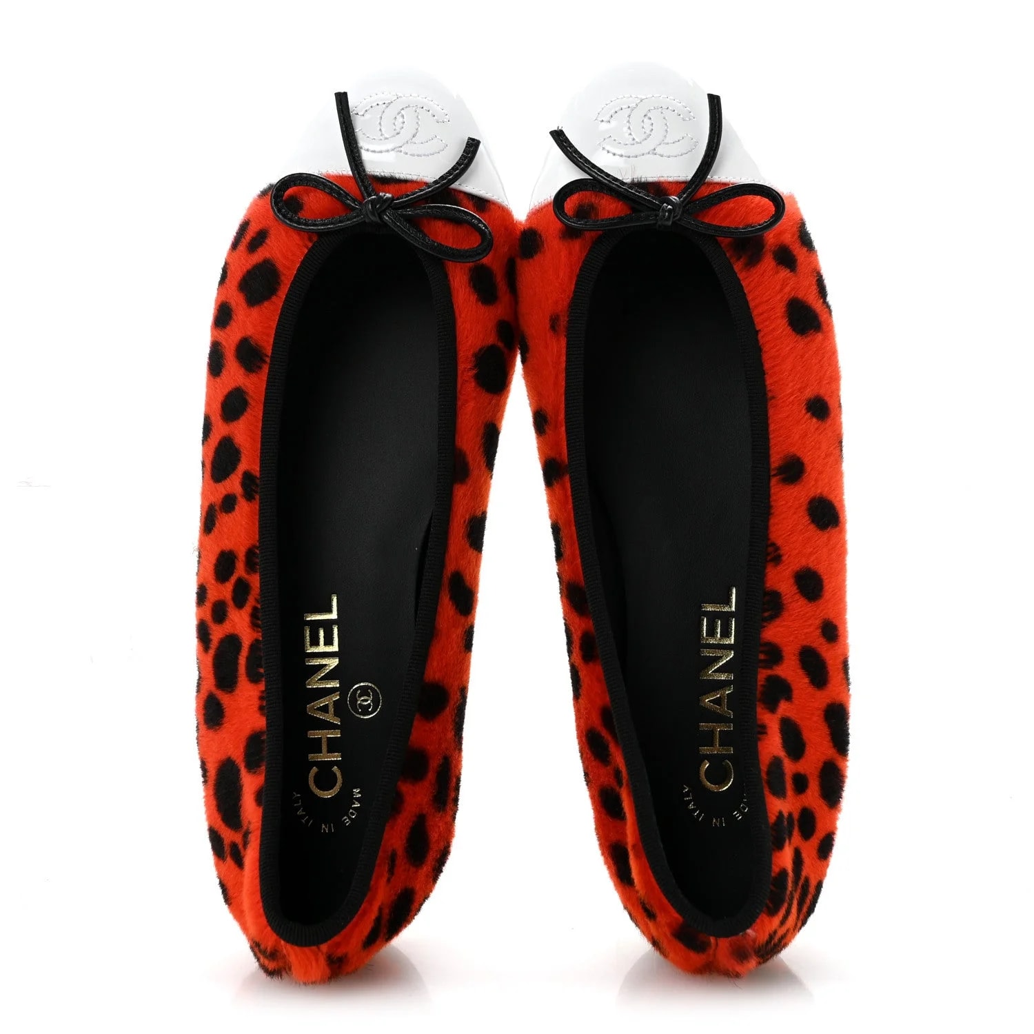 Lamb Hair Cap Toe CC Ballet 38 2