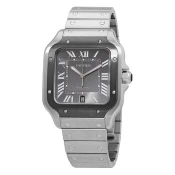 Santos Large Model Automatic Blue Dial WSSA0071 2
