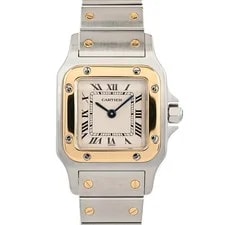 Cartier — Cartier Santos Galve Sm W20012C4 White #53026 — Watch — resale