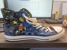 Converse — Converse All Star High Tops DC Comics Batman & Robin Limited Edition — Sneaker — resale