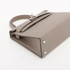 Hermès Kelly 2 20 Serie Asphalt Metal Fittings A:201 4