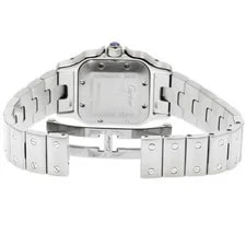Cartier Santos Galbe SM W20054D6 24mm SS Silver Dial Automatic #C2991 2