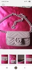 Gucci GG Marmont Mini Chain Strap W/ Dust 2