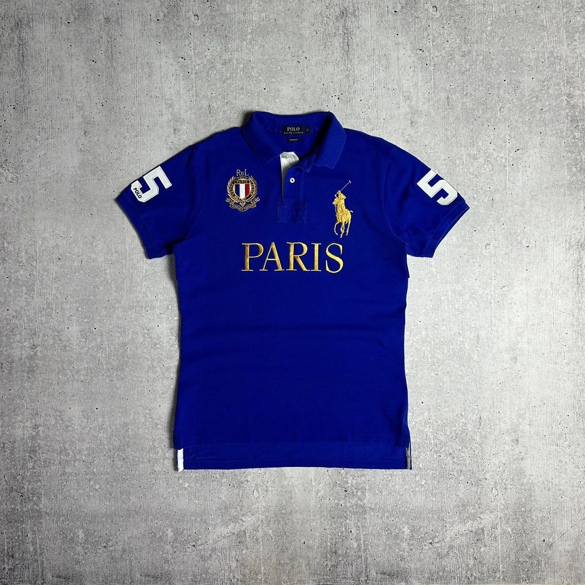 Polo Ralph Lauren — Polo Ralph Lauren Rugby Polo France Paris Shirt Hype — streetwear — resale