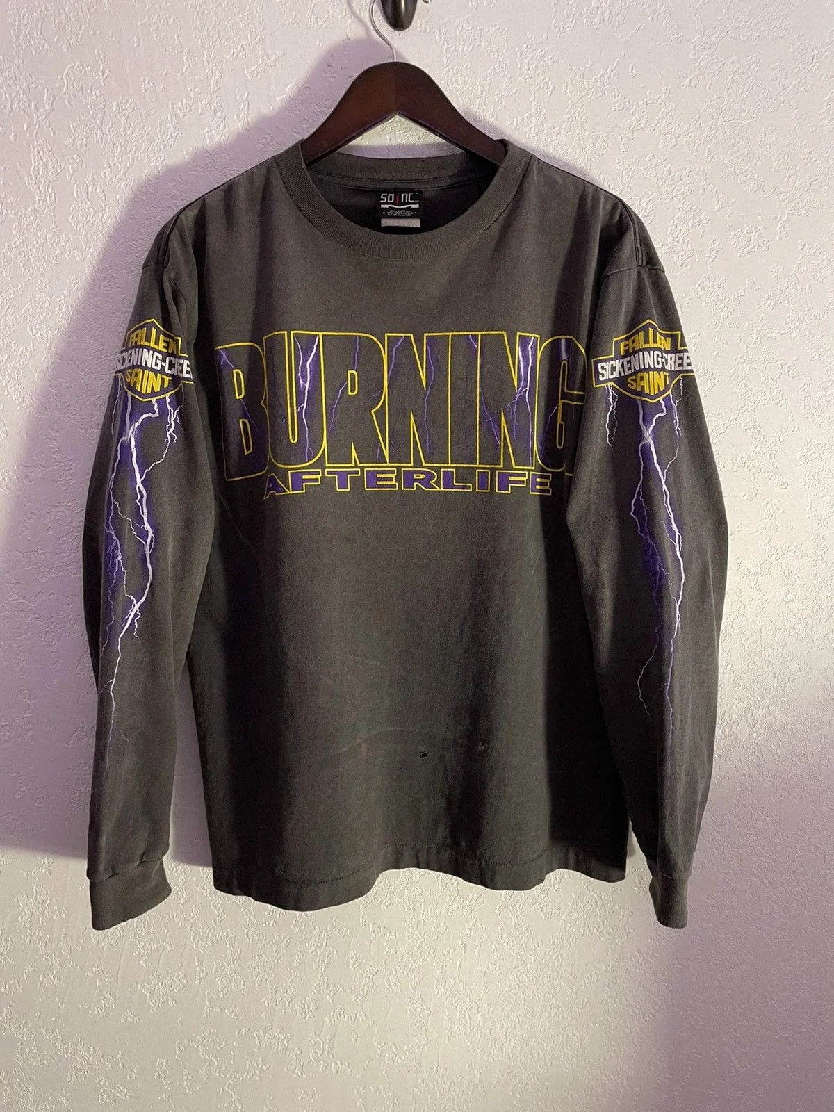 Evil spirit/ burning afterlife LS Tee 2