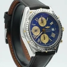 Breitling Crosswind B13355 Steel/Gold Blue Dial BR820 43MM 2