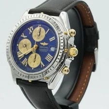 Breitling Crosswind B13355 Steel/Gold Blue Dial BR820 43MM 4
