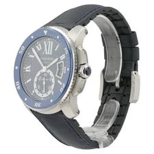 Cartier Calibre Driver Blue Dial Stainless Steel 42mm Automatic ’s WSCA0010 3