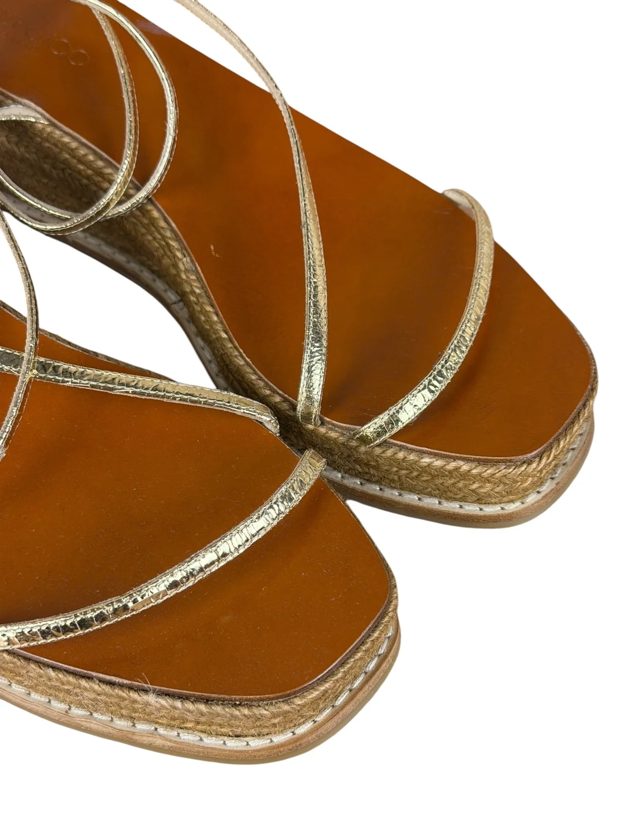 Jimmy Choo Drive Metallic Wedge Espadrille 3
