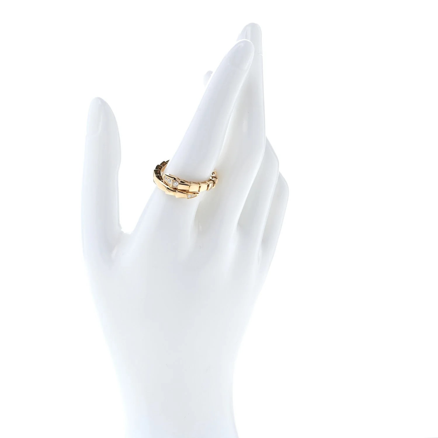 18K Yellow Gold Serpenti Viper Single Spiral 60 9 2