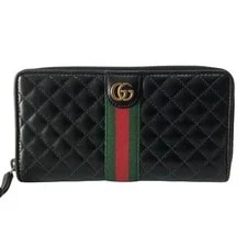 Gucci GG Marmont Quilted Round Zip Wallet 2