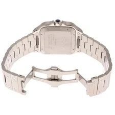 Cartier Santos de LM WSSA0047 Stainless Steel 39.8mm Silver Dial #DW2633 4