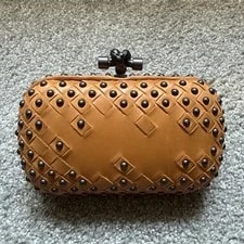 Authentic Bottega Veneta Waxy Studded Knot 2