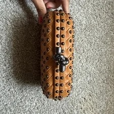 Authentic Bottega Veneta Waxy Studded Knot 4