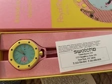 Audemars Piguet X Swatch Royal Pop Pocketwatch Store Receipt 4