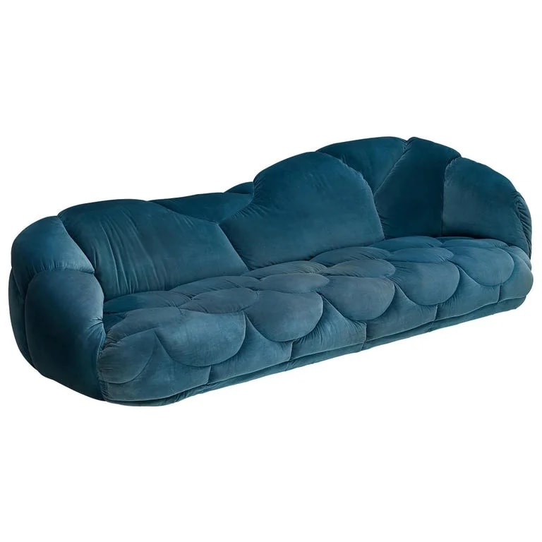 Howard Keith — Howard Keith 'Cloud' Upholstered in Blue Velvet — Furniture — resale