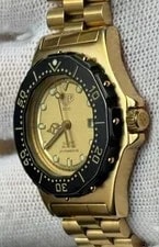 Heuer 3000 937.415 Tagheuer Gold From Japan 3