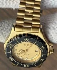 Heuer 3000 937.415 Tagheuer Gold From Japan 4