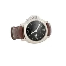 Panerai Luminor 1950 GMT 8 Days Stainless Steel Black 44mm PAM00233 Full Set 4