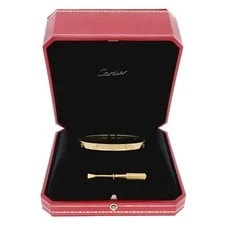 Cartier Love Bracelet Rose Gold Size 18 Complete With Original Box and Papers... 2