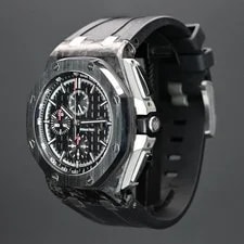 Audemars Piguet Royal Oak Offshore 44mm Black Dial Strap 26400AU 2