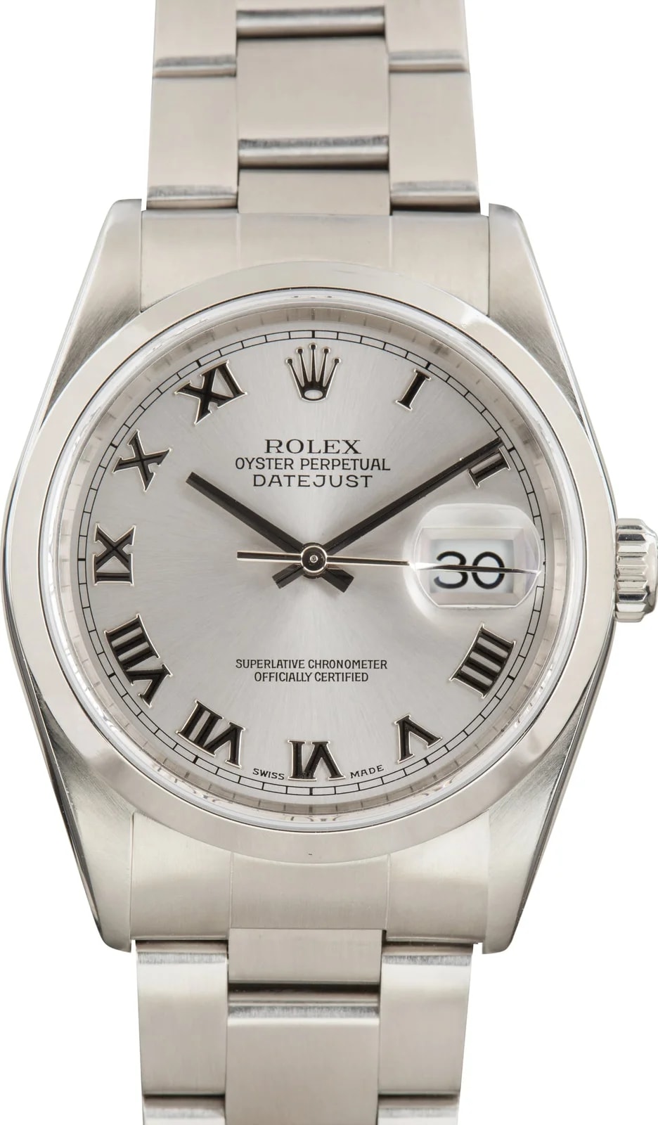 Rolex — Rolex Datejust 36 Ref 16200 Stainless Steel — Watch — resale