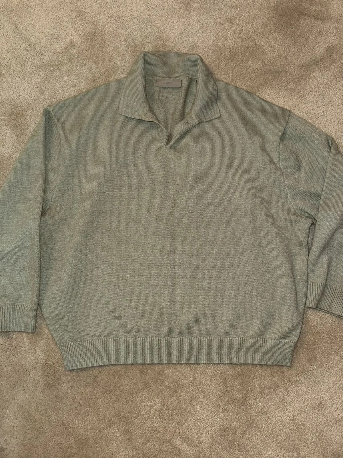 Fear of God — Essentials Fear of God Polo Sweater — streetwear — resale