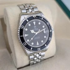 Tudor 75090 Submariner Prince Oysterdate Black 36mm 1988 3