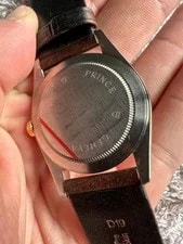 Tudor Prince Date Dial Ref 74033 on Leather Strap 4