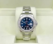 Rolex Yacht Master 116622 40mm Blue Dial Platinum Bezel Stainless Steel 2