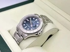 Rolex Yacht Master 116622 40mm Blue Dial Platinum Bezel Stainless Steel 3