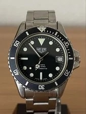 Heuer — Heuer 980.113 Professional Diver Black Dial 200m TAG — Watch — resale