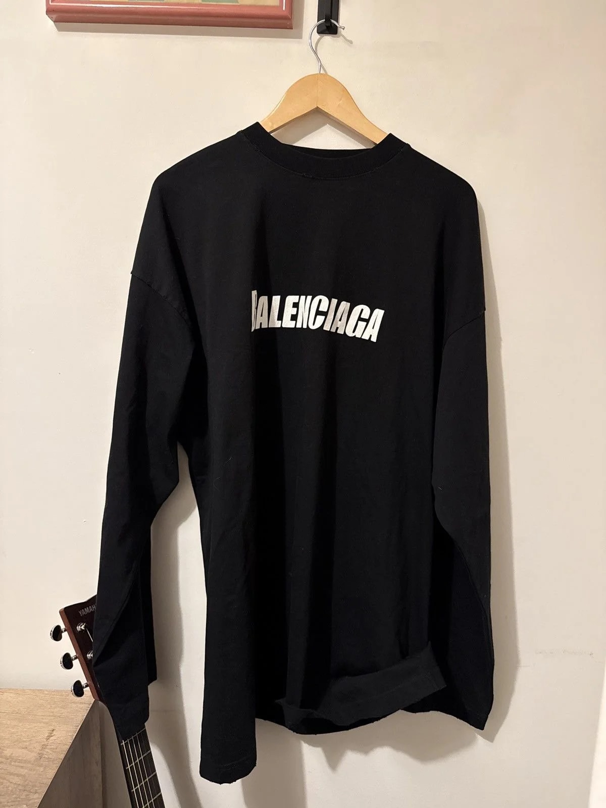 Balenciaga — Balenciaga Distressed Long Sleeve — streetwear — resale