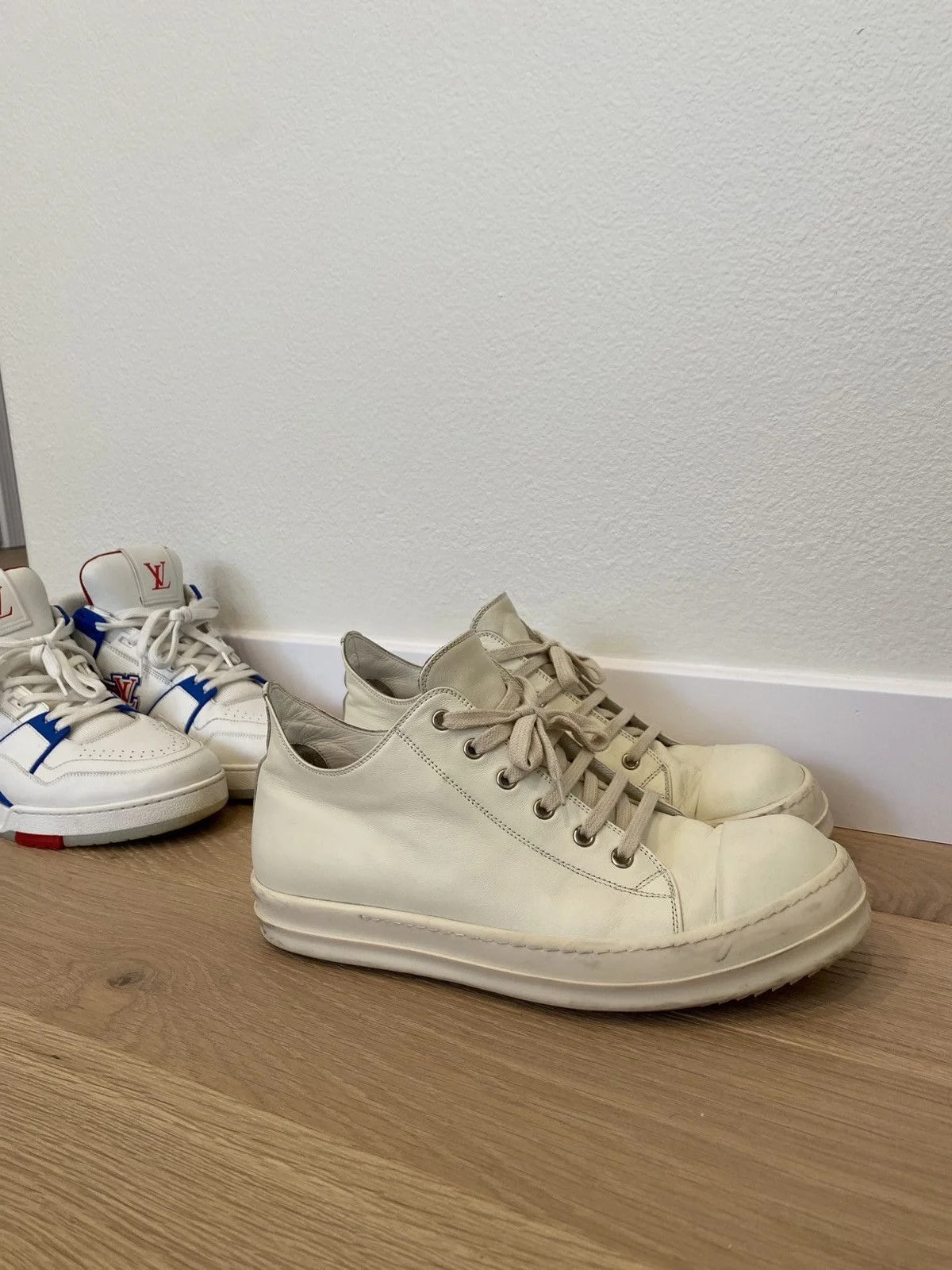 Rick Owens — Rick Owens Milk Ramones — Sneaker — resale