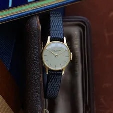 Patek Philippe 1950s Mini Calatrava 1289 18k Yellow Gold | Box Manual Wind 4