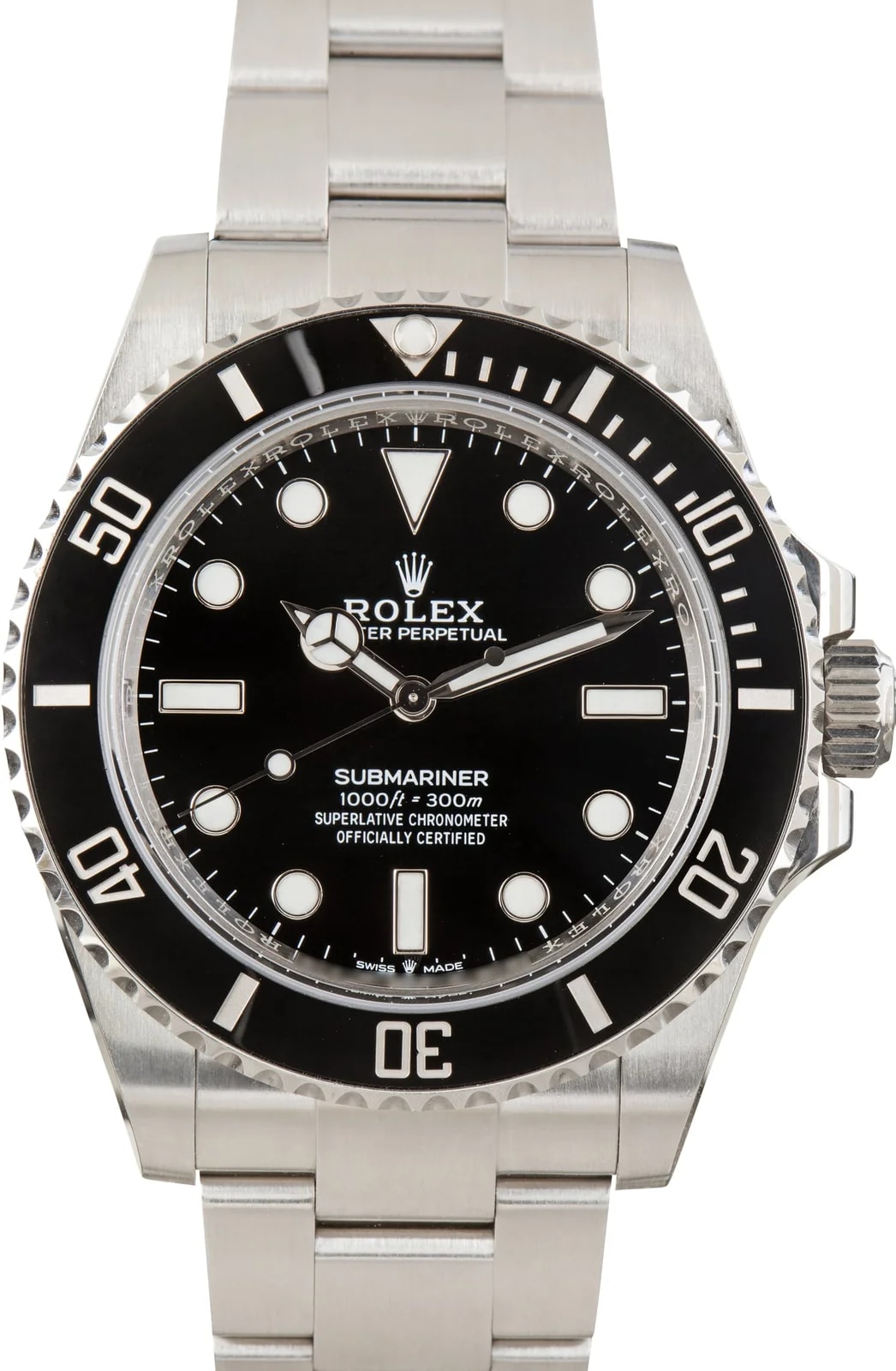 Rolex Submariner 124060LN Black Chromalight Dial 2
