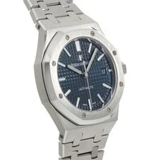 Audemars Piguet Royal Oak 15450ST.OO.1256ST.03 37mm Blue #WW136 3