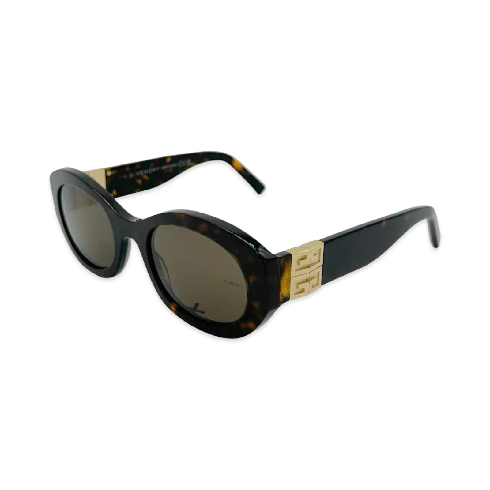 Givenchy Oval Tortoiseshell Sunglasses 4