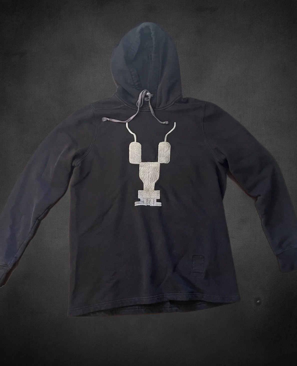 Rick Owens Drkshdw Logo Hoodie 2