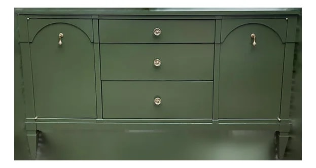 54" Finished 2 Door 3 Drawer Buffet — Furniture — resale