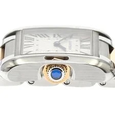 Cartier Tank Anglaise SM W5310019 23mm SS Silver #C12124 4