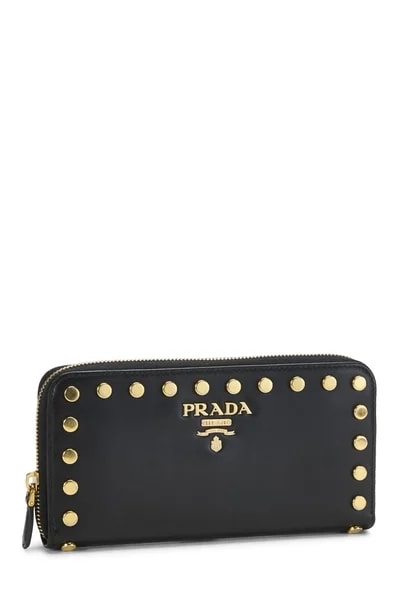 Studded Zip Around Wallet 2